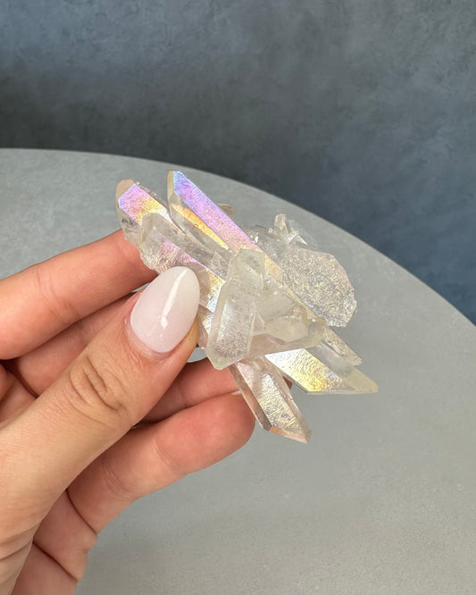 AURA CLUSTER CLEAR QUARTZ 02