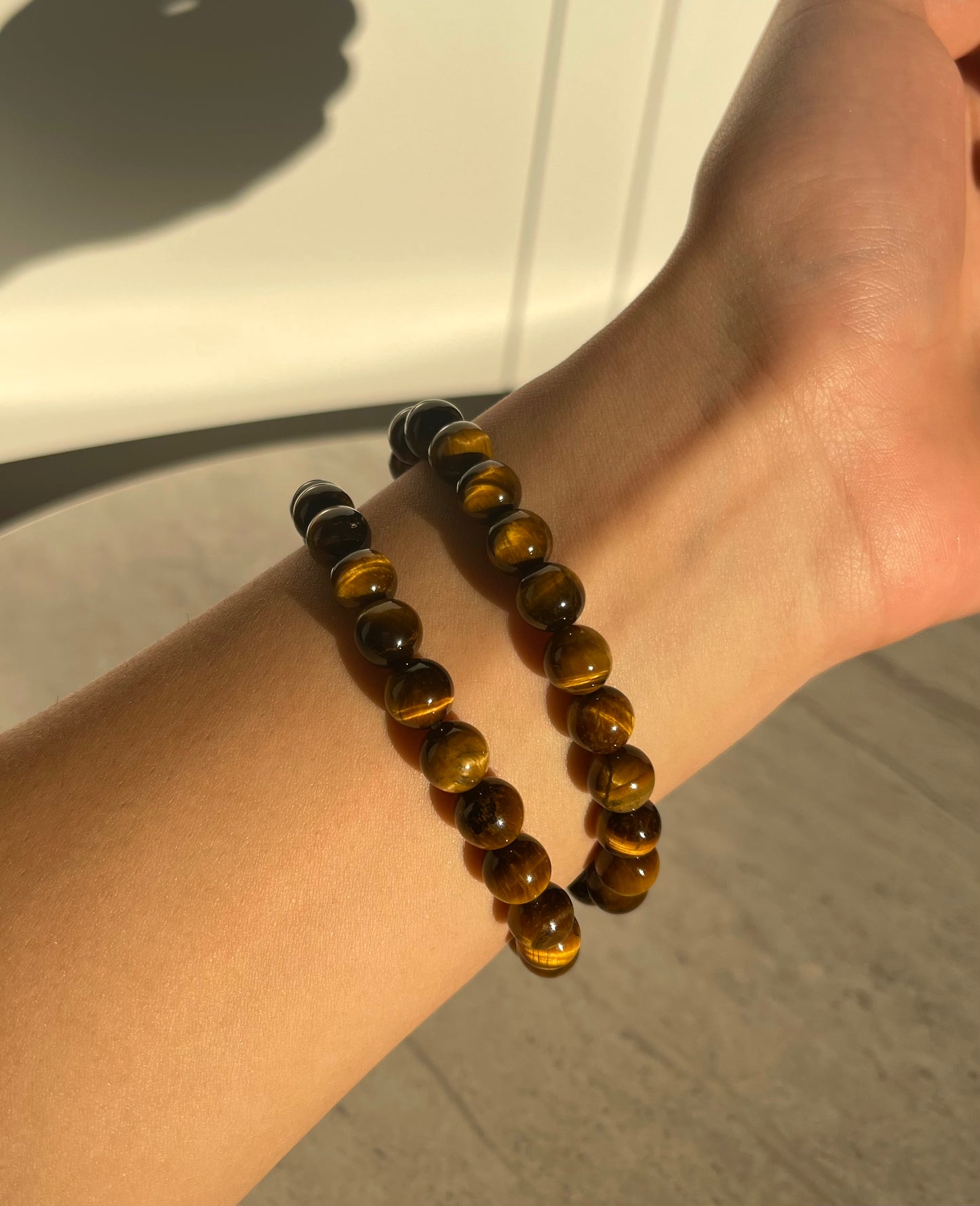 TIGER EYE BEADS BRACELET