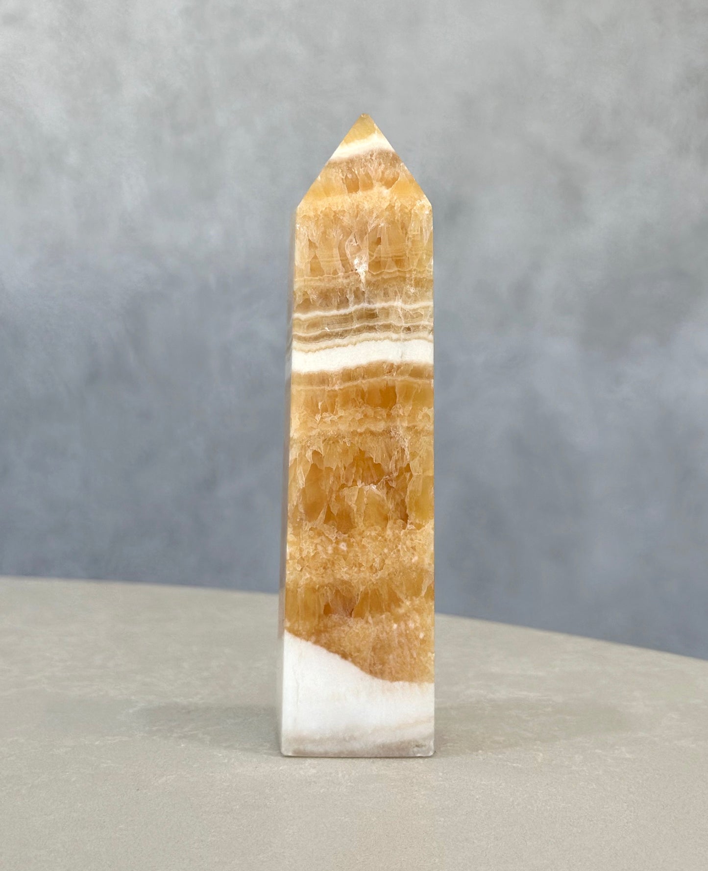 ORANGE CALCITE TOWER 02
