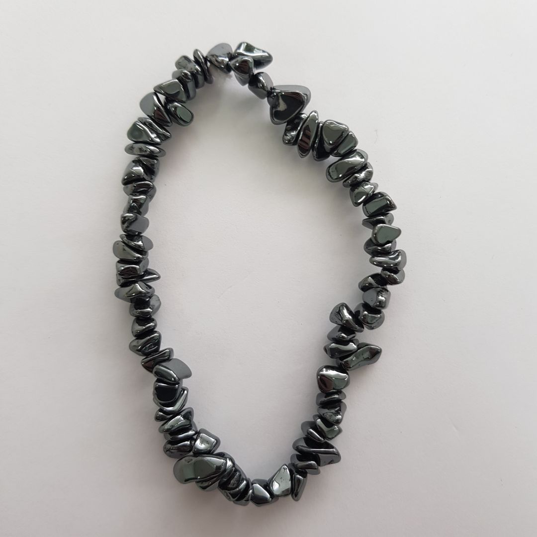 HEMATITE CHIPS BRACELET