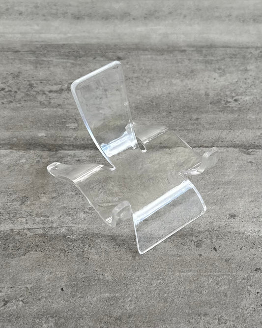 CRYSTAL ACRYLIC DISPLAY STAND (MEDIUM)