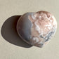 FLOWER AGATE HEART 01