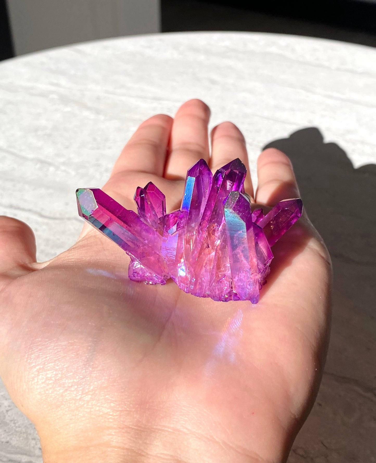 AURA CLUSTER PURPLE QUARTZ 01