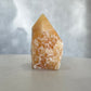 ORANGE CALCITE POINT 02