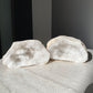 XL CLEAR QUARTZ GEODE CAVES PAIR 01