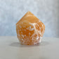 ORANGE CALCITE POINT 01