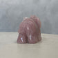 ROSE QUARTZ ELEPHANT CARVING 02