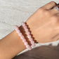 ROSE QUARTZ BEADS BRACELET