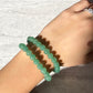 GREEN AVENTURINE BEADS BRACELET