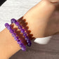 AMETHYST BEADS BRACELET