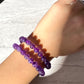 AMETHYST BEADS BRACELET