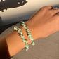 AMAZONITE CHIPS BRACELET