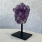 AMETHYST CLUSTER ON STAND 01