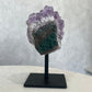 AMETHYST CLUSTER ON STAND 01