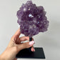 AMETHYST CLUSTER ON STAND 01