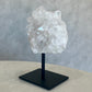 CLEAR QUARTZ CLUSTER ON STAND 01