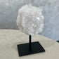 CLEAR QUARTZ CLUSTER ON STAND 01