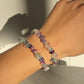 RAINBOW FLUORITE CHIPS BRACELET