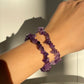 AMETHYST CHIPS BRACELET