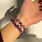 AMETHYST CHIPS BRACELET