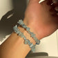 AQUAMARINE CHIPS BRACELET