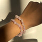 KUNZITE CHIPS BRACELET