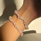 KUNZITE CHIPS BRACELET