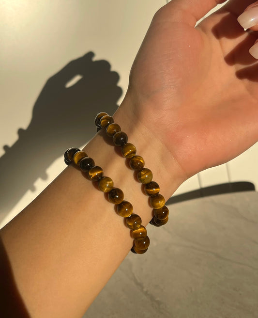 TIGER EYE BEADS BRACELET