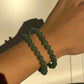 GREEN AVENTURINE BEADS BRACELET