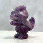 LEPIDOLITE DINOSAUR CARVING