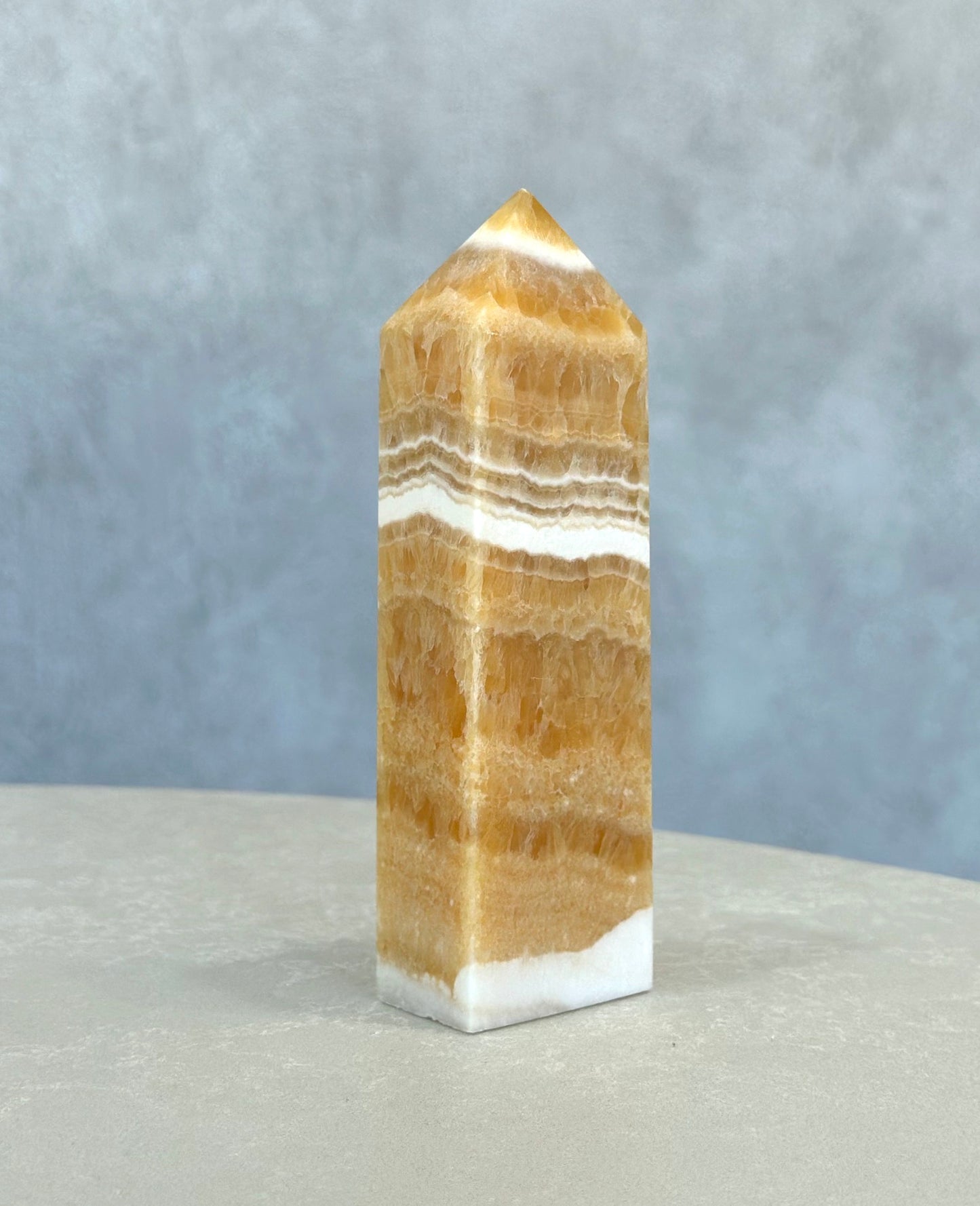 ORANGE CALCITE TOWER 01