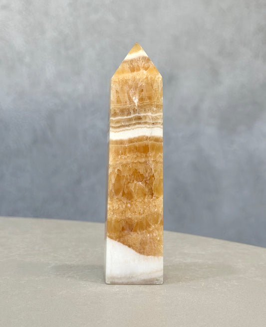 ORANGE CALCITE TOWER 02