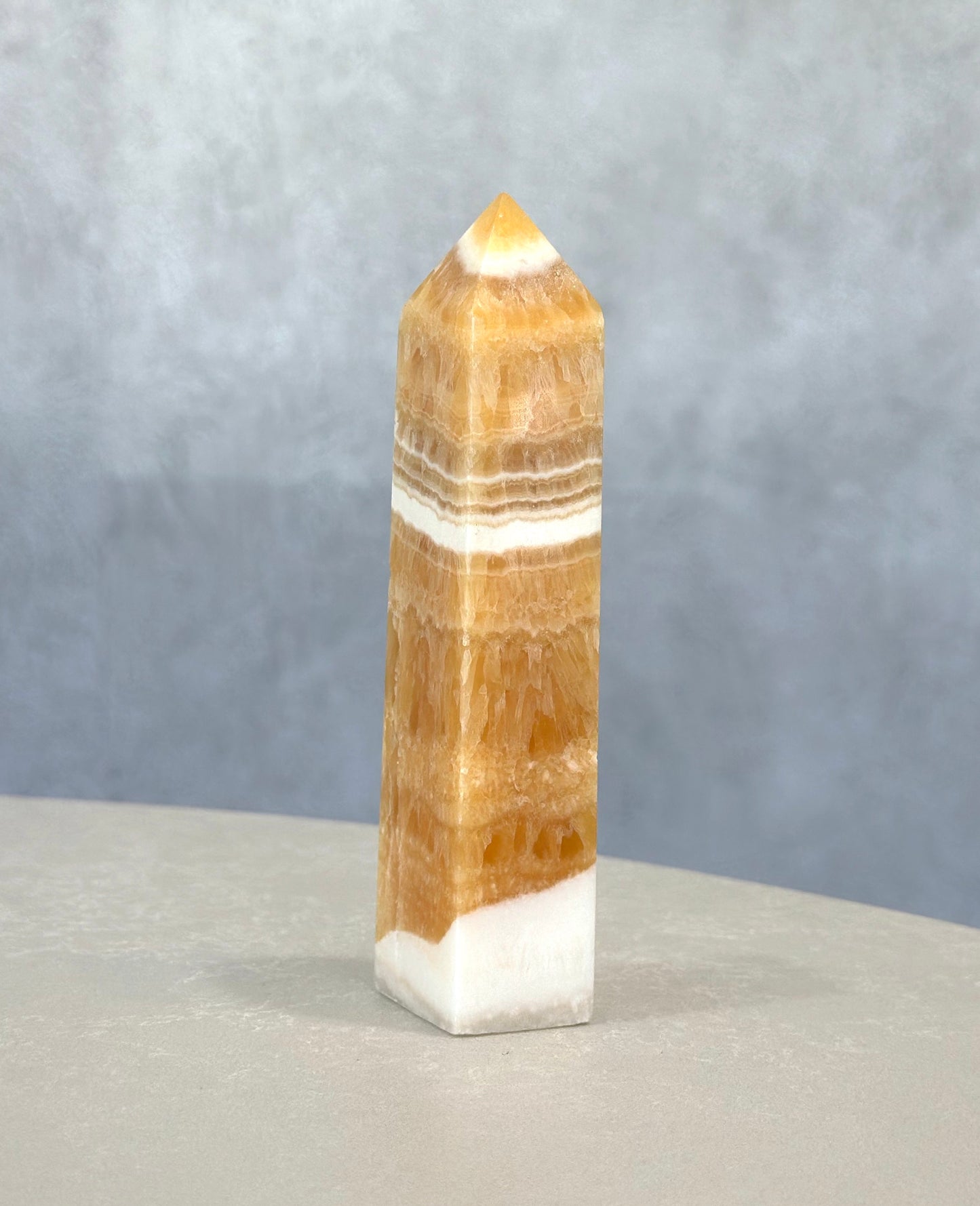 ORANGE CALCITE TOWER 02