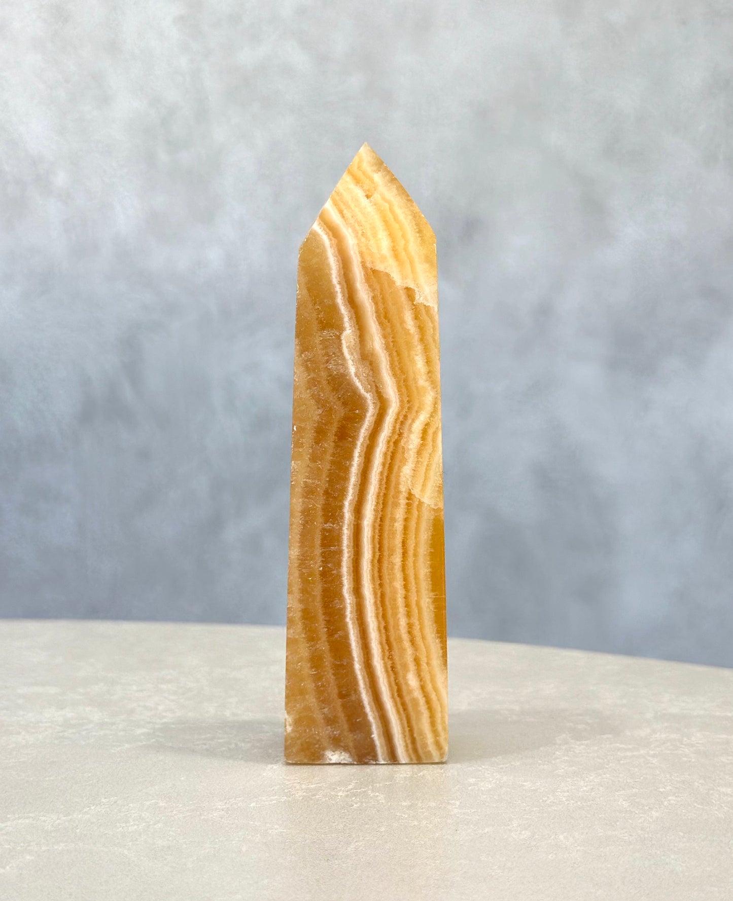 ORANGE CALCITE TOWER 03