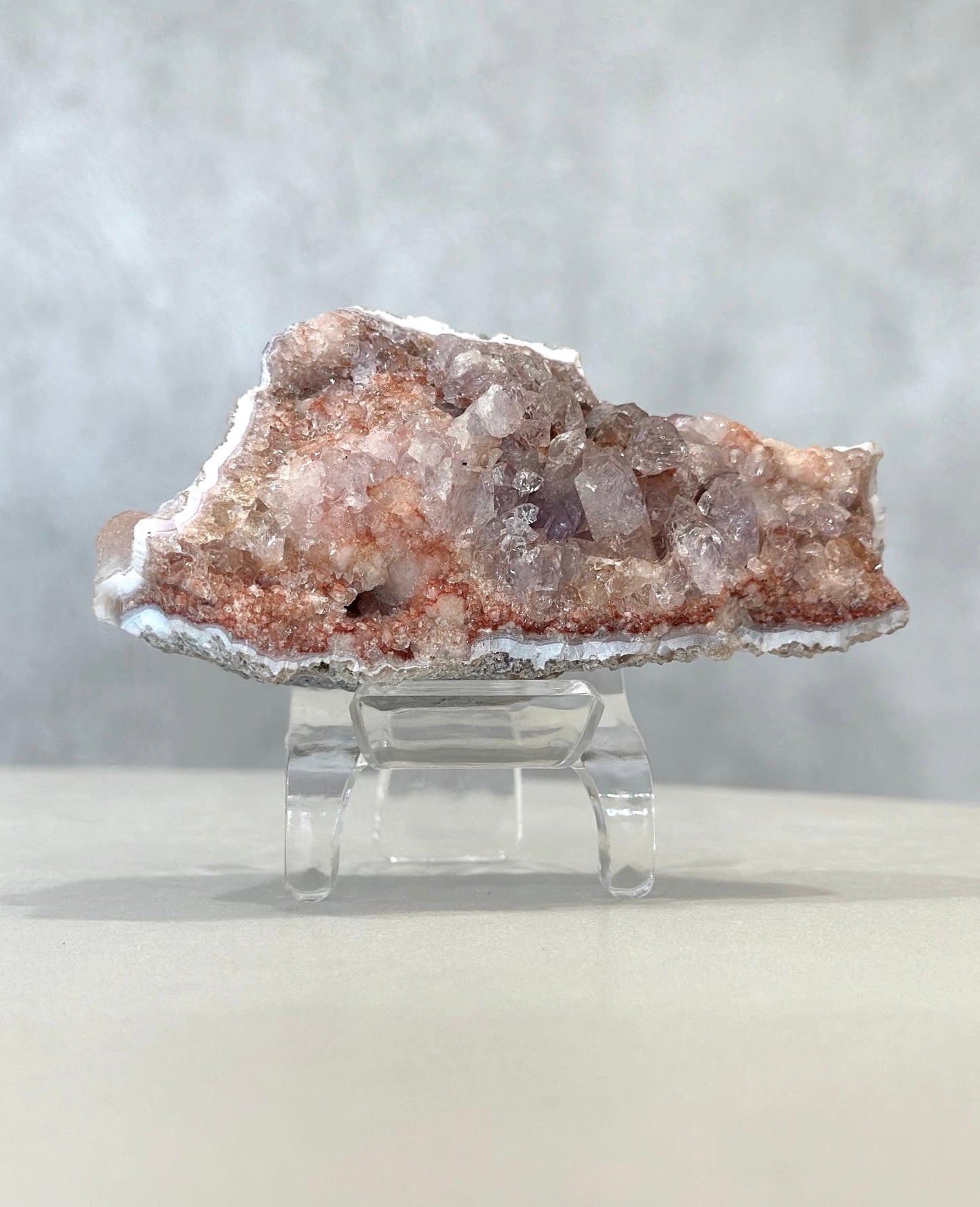 PINK AMETHYST CLUSTER 01