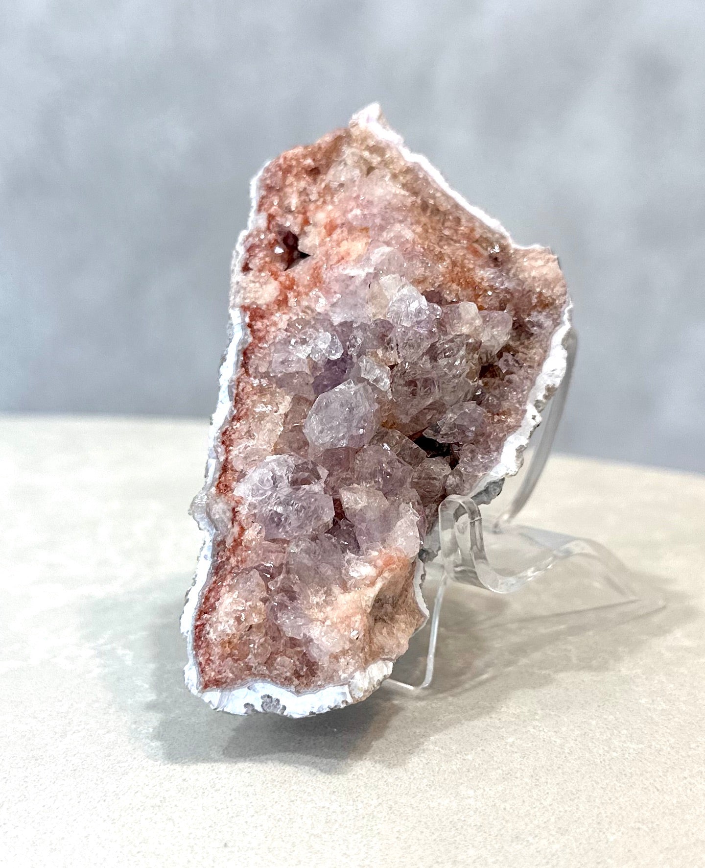 PINK AMETHYST CLUSTER 01