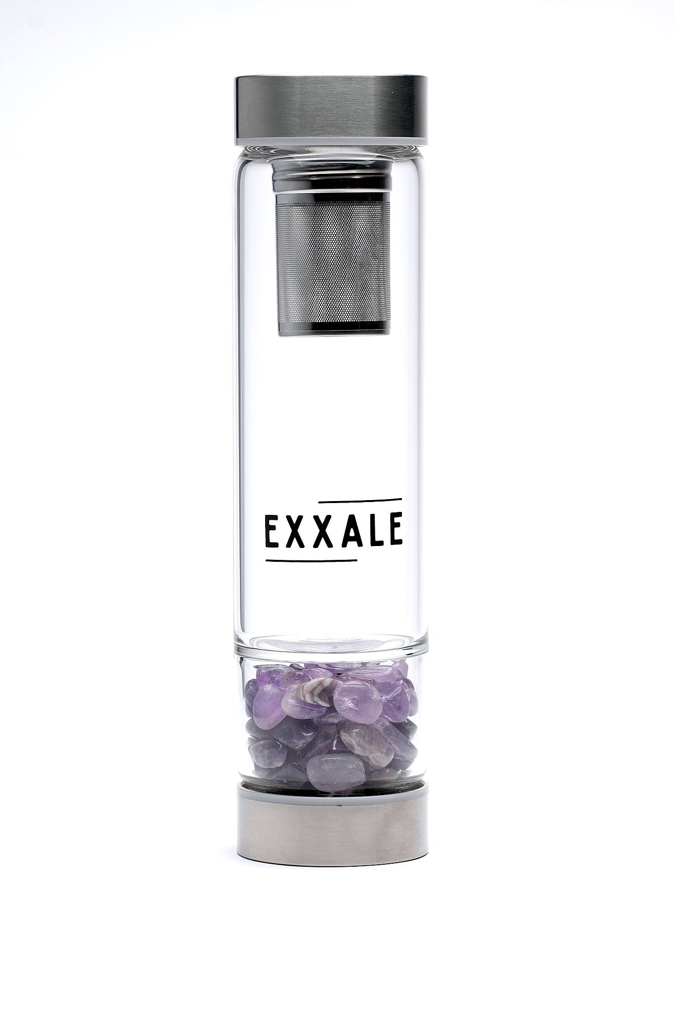 AMETHYST • CRYSTAL TEA & WATER BOTTLE