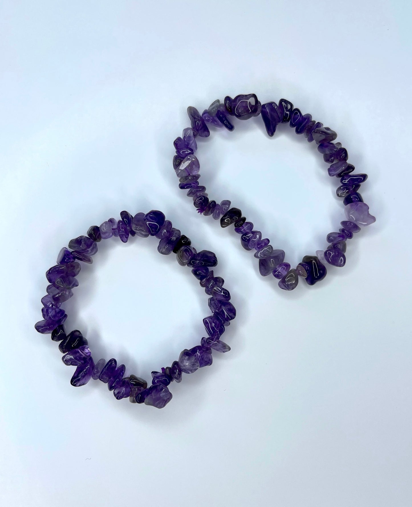 AMETHYST CHIPS BRACELET