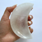 LARGE SELENITE CHARGING MOON BOWL