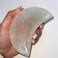 LARGE SELENITE CHARGING MOON BOWL