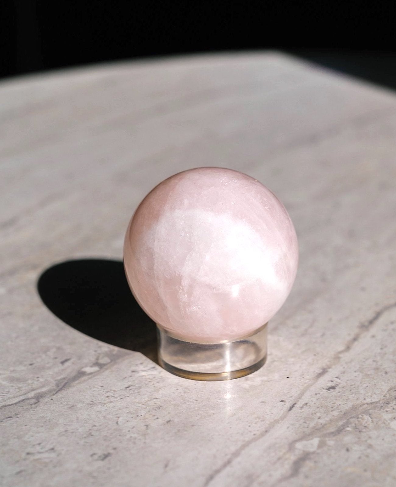 ROSE QUARTZ SPHERE 02